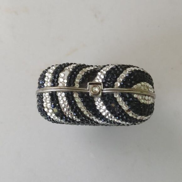 Judith Lieber Swarovski Crystal Pill Box - Picture 2 of 8